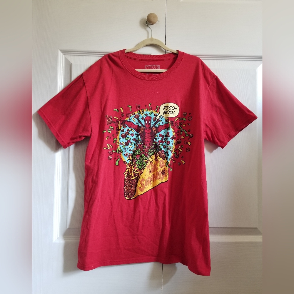 Loot Crate Unisex T-Shirt S Deadpool Graphic “Pico Boo!" Exclusive **CLEARANCE**